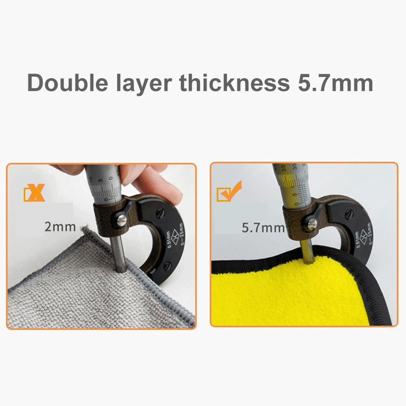 Microfibre Car Wash Towels – 3, 5 or 10 Pack, Extra Soft