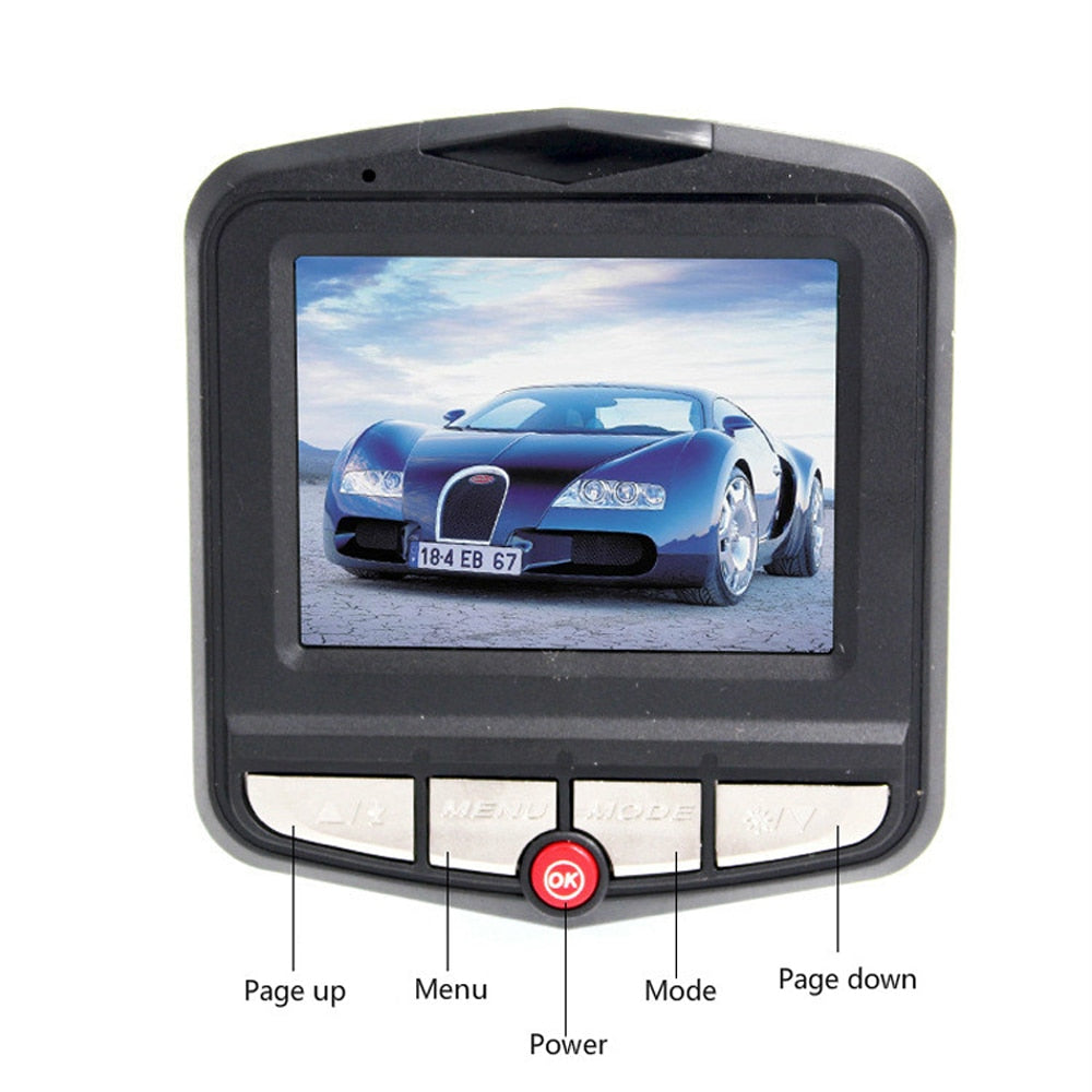 HD 1080P Dash Cam DVR – Mirror Mount, 2.4" OLED Display