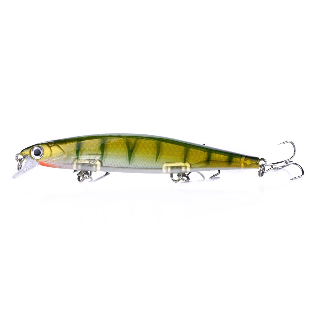 110mm Minnow Hard Body Fishing Lure – 13g, 10 Colours
