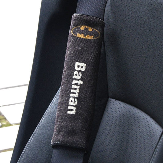 Superhero Seat Belt Shoulder Pad – Cotton & Linen Comfort Cover