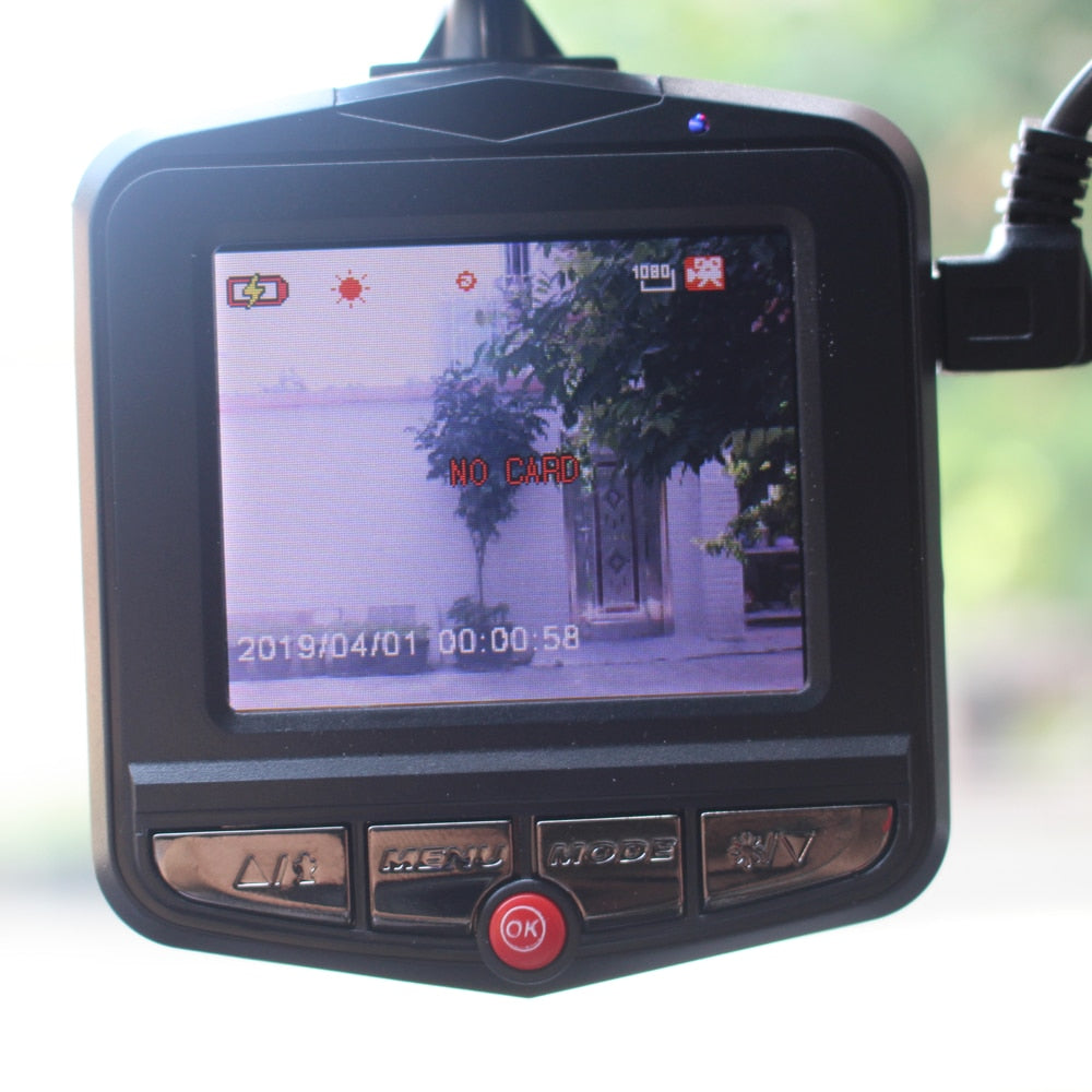 HD 1080P Dash Cam DVR – Mirror Mount, 2.4" OLED Display