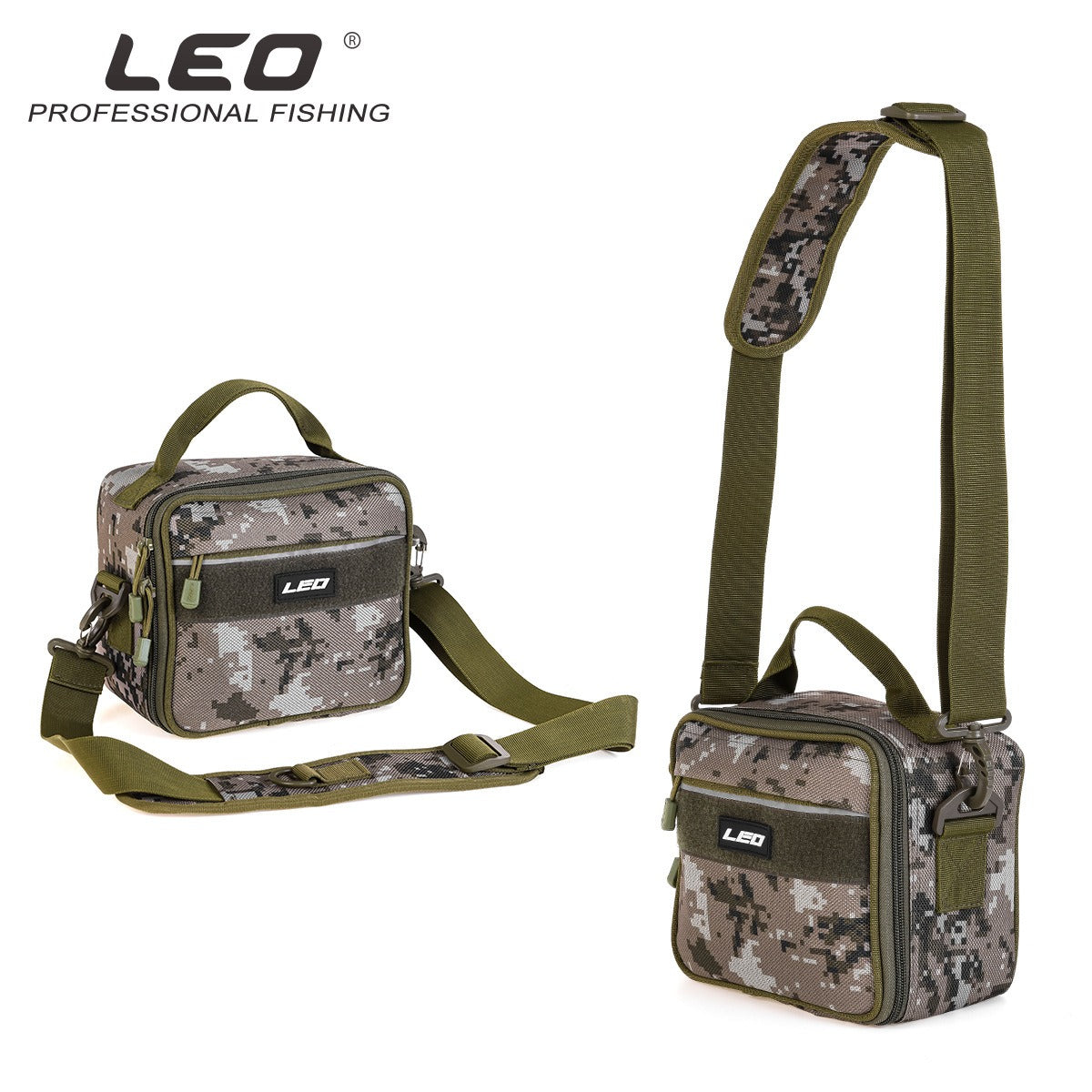 Compact Fishing Tackle & Lure Bag – 3.4L, 1680D Oxford