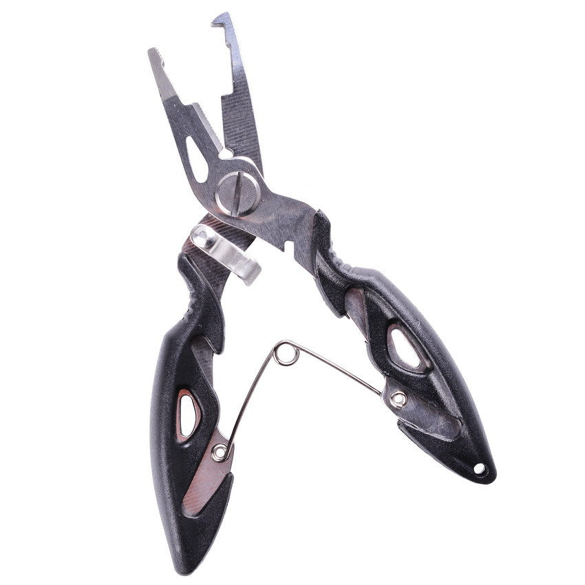 Stainless Steel Fishing Pliers – Hook Remover & Split Ring Tool, 7 Colours