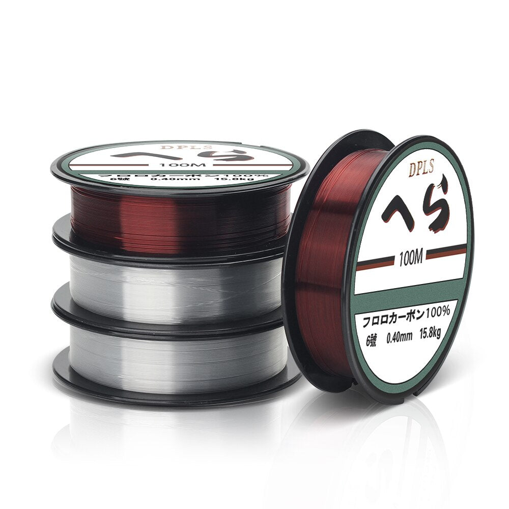 Monofilament Nylon Fishing Line – 100m, 0.4# to 8.0# Line Weight