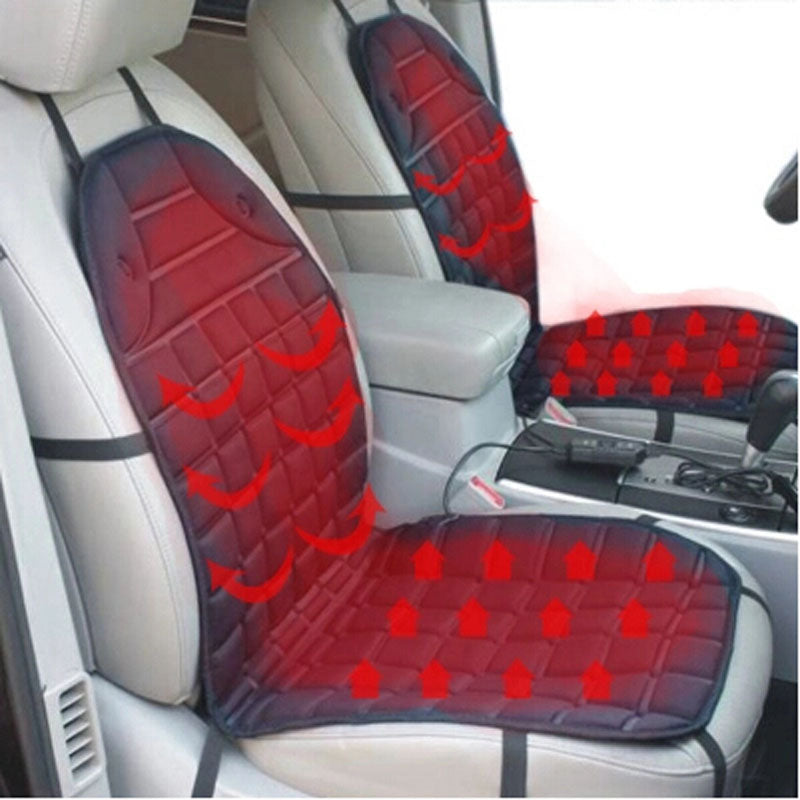12V Heated Car Seat Cushion – Winter Warmer for Cars