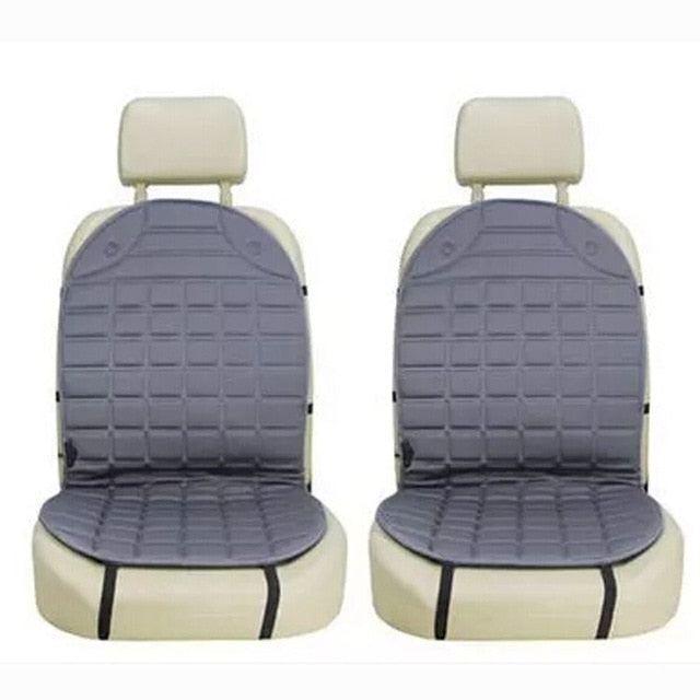 12V Heated Car Seat Cushion – Winter Warmer for Cars