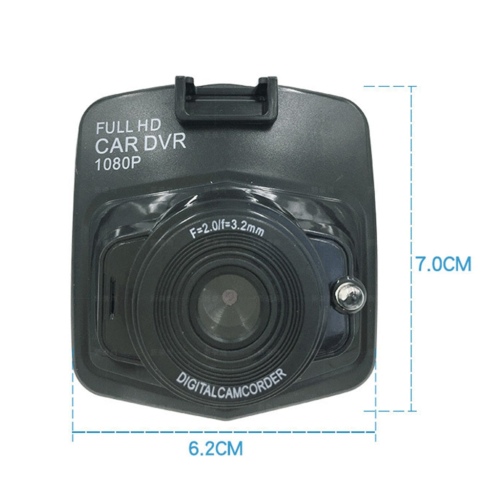 HD 1080P Dash Cam DVR – Mirror Mount, 2.4" OLED Display