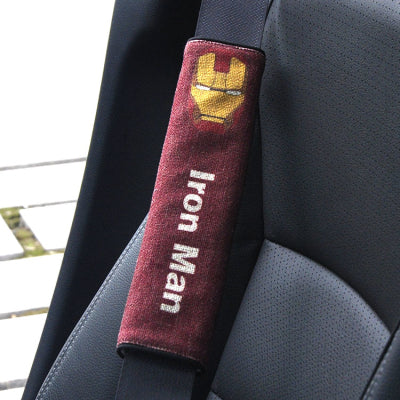 Superhero Seat Belt Shoulder Pad – Cotton & Linen Comfort Cover