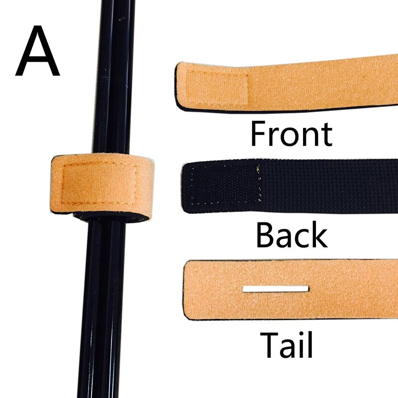 Elastic Fishing Rod Tie Strap – Non-Slip Wrap Band, 6 Colours