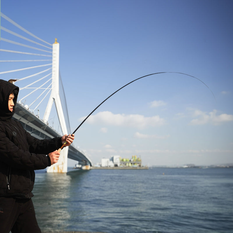 Ultra-Short Pocket Telescopic Fishing Rod – Carbon Fibre, 0.8m to 2.4m