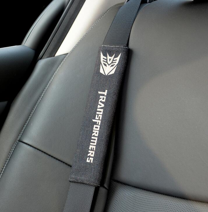 Superhero Seat Belt Shoulder Pad – Cotton & Linen Comfort Cover