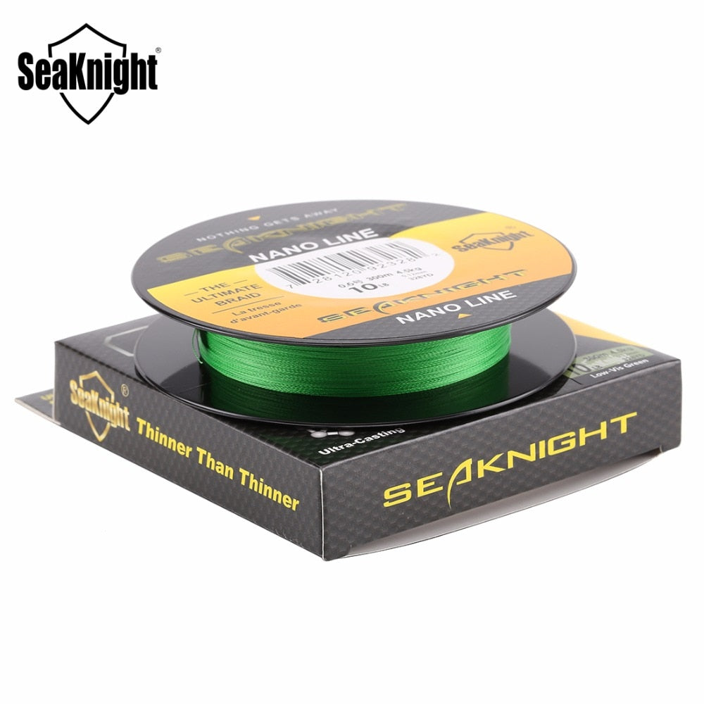 SeaKnight NANO 4-Strand Braided Fishing Line – 100m or 300m, 4–10lb