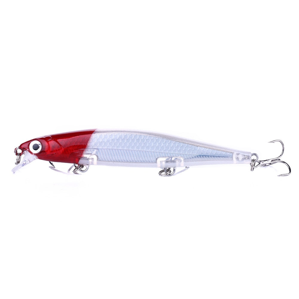 110mm Minnow Hard Body Fishing Lure – 13g, 10 Colours