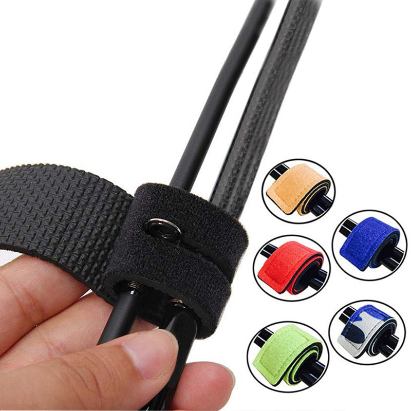 Elastic Fishing Rod Tie Strap – Non-Slip Wrap Band, 6 Colours
