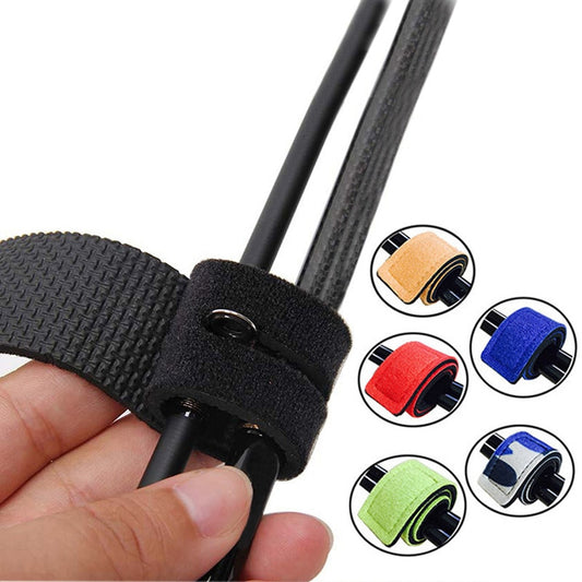 Elastic Fishing Rod Tie Strap – Non-Slip Wrap Band, 6 Colours