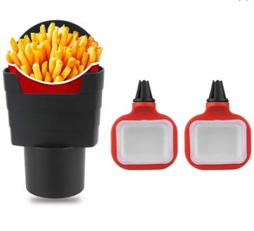 Car Air Vent Cup Holder & Storage Box – Phone, Keys & More