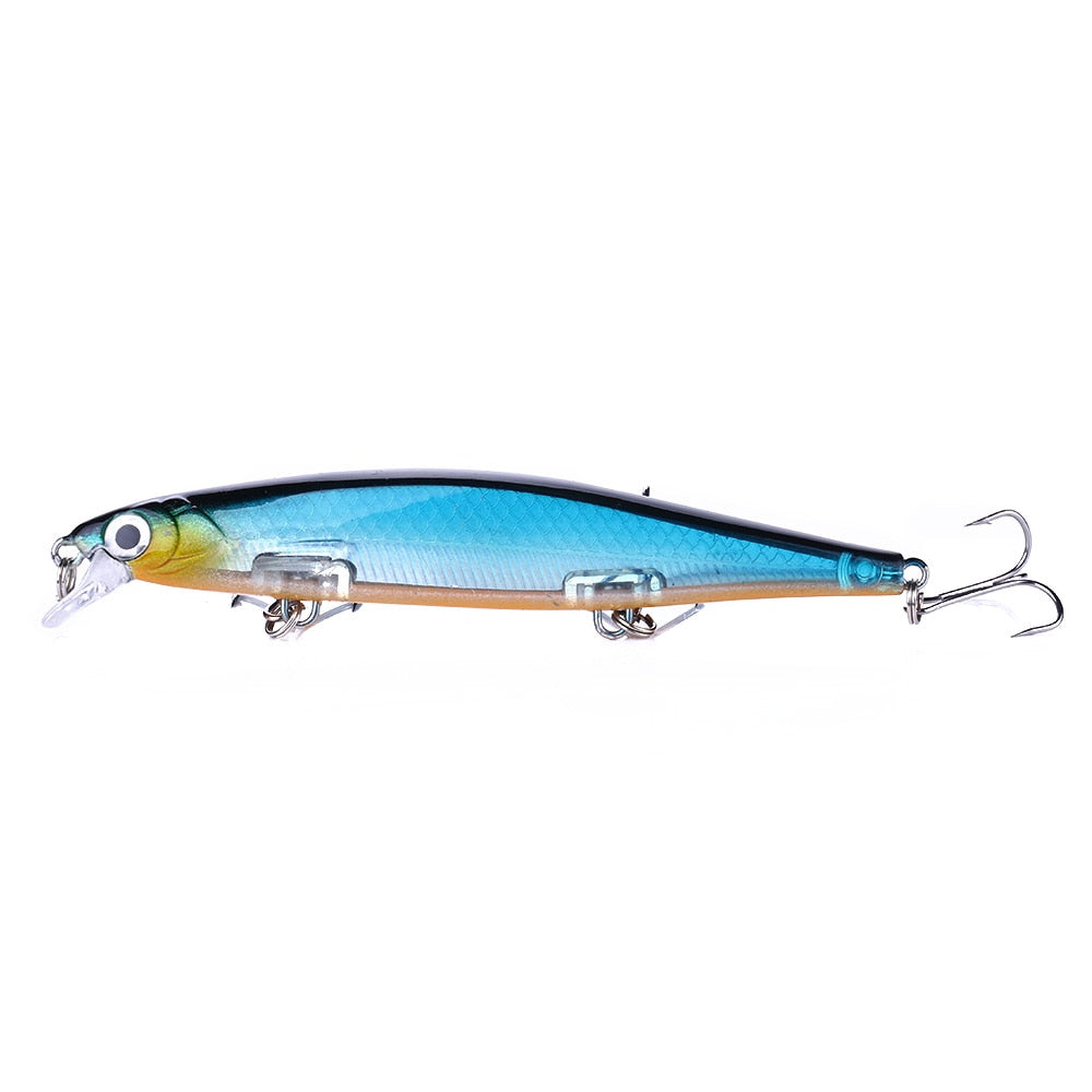 110mm Minnow Hard Body Fishing Lure – 13g, 10 Colours