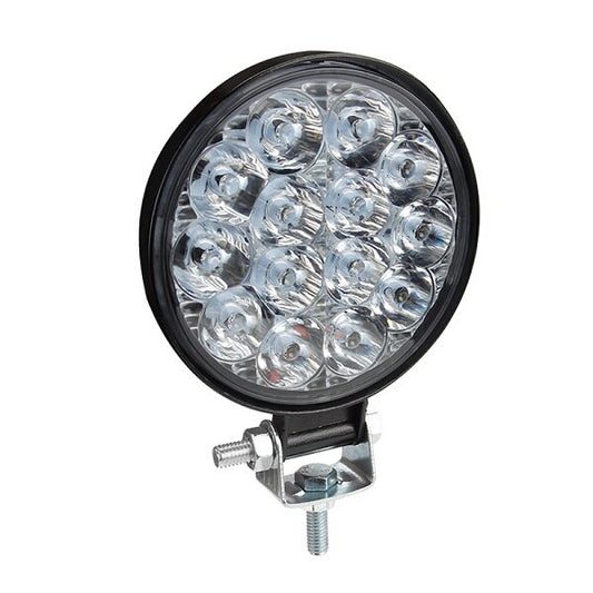 LED Work Light Bar – 27W / 48W Spot Beam, 12V–24V