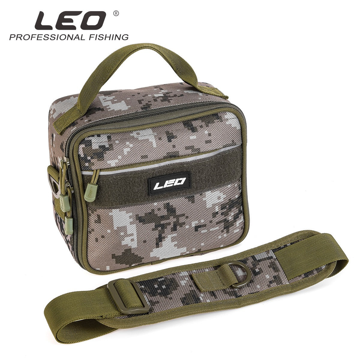Compact Fishing Tackle & Lure Bag – 3.4L, 1680D Oxford