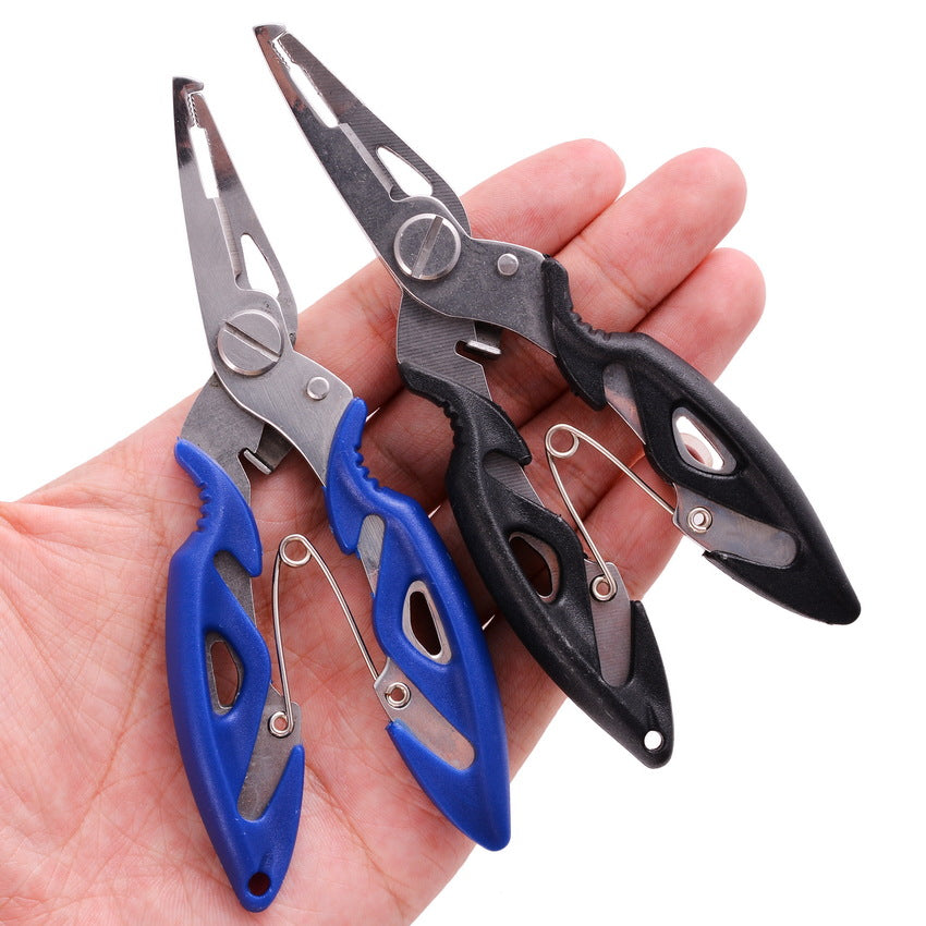 Stainless Steel Fishing Pliers – Hook Remover & Split Ring Tool, 7 Colours