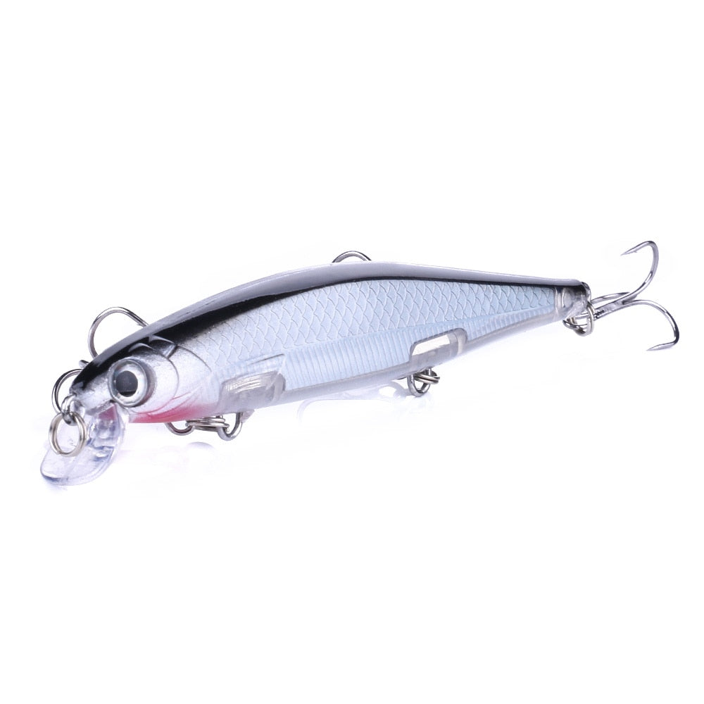 110mm Minnow Hard Body Fishing Lure – 13g, 10 Colours