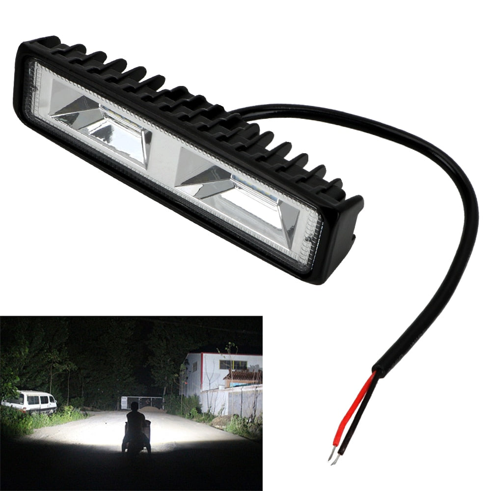 36W LED Work Light Spotlight – 12V–24V, 50,000hr Lifespan
