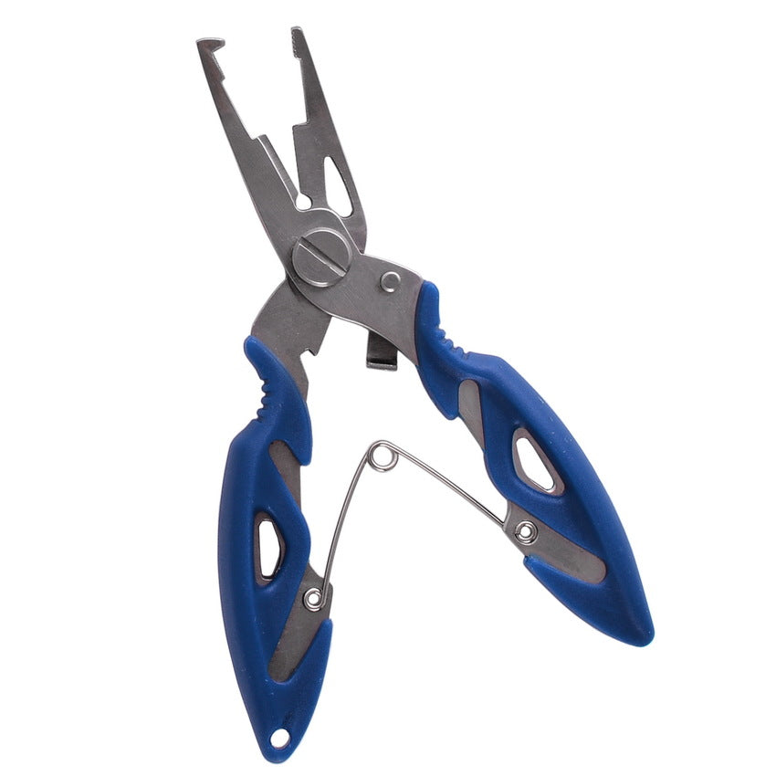 Stainless Steel Fishing Pliers – Hook Remover & Split Ring Tool, 7 Colours