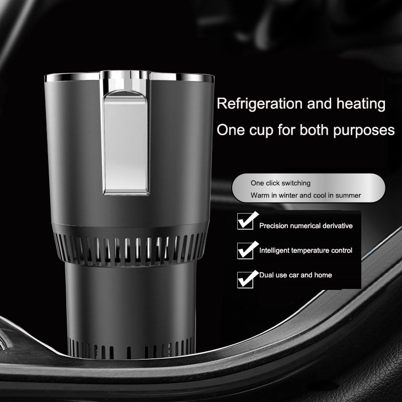 Car & Home Smart Cooling & Heating Cup Holder – 36W, Dual-Purpose