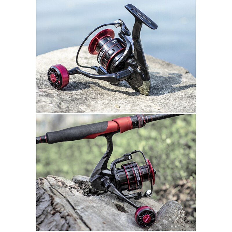 Metal Spool Spinning Reel – 8kg Drag, 1000–7000 Series, EVA or Metal Grip