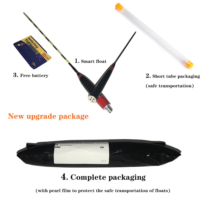 Smart LED Fishing Float – Gravity-Sensing Bite Alarm, Night Fishing
