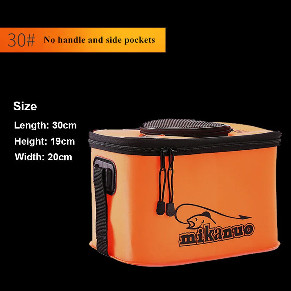 Collapsible EVA Fishing Bucket – Live Bait & Water Storage, 30–50cm