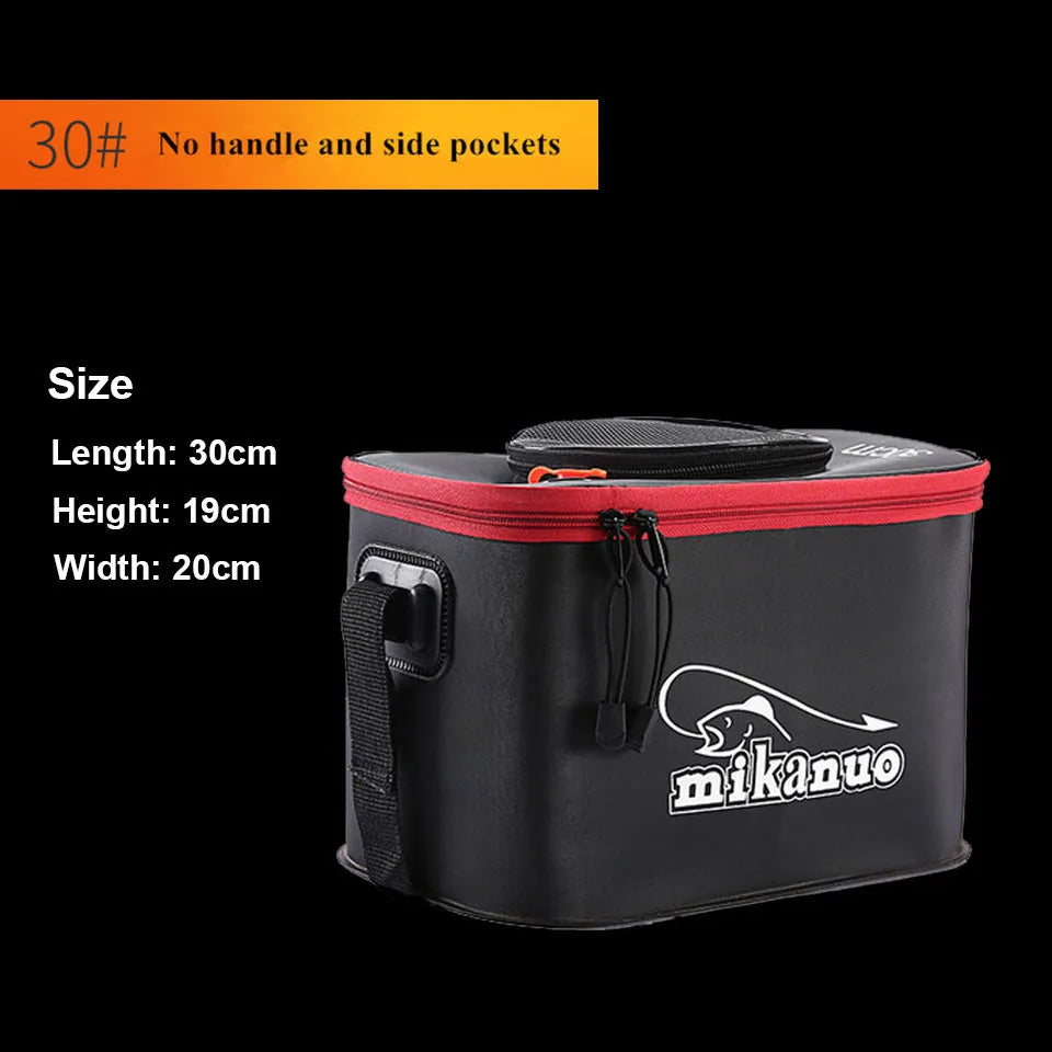 Collapsible EVA Fishing Bucket – Live Bait & Water Storage, 30–50cm